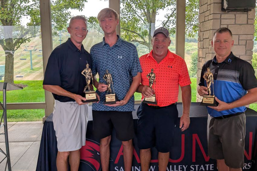 the winners of the Cardinal Legacy Golf Outing